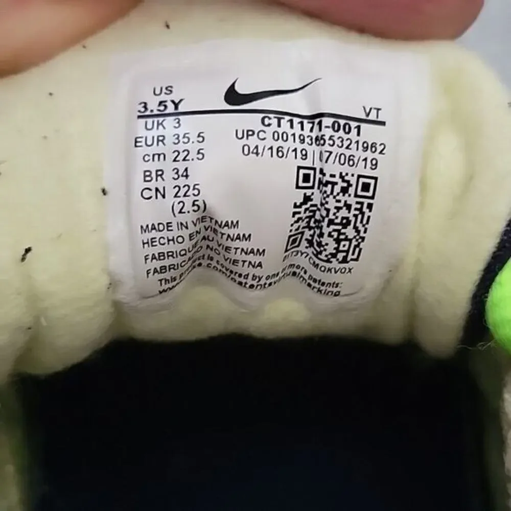Nike Air Max 98 GS Halloween 2019 Limited Edition Lace Up Sneakers 3.5Y